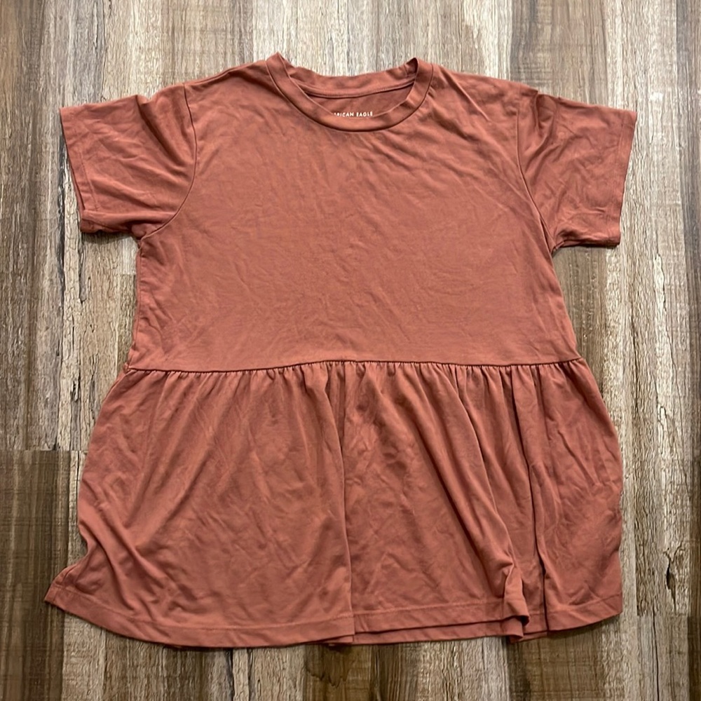 American Eagle peplum top